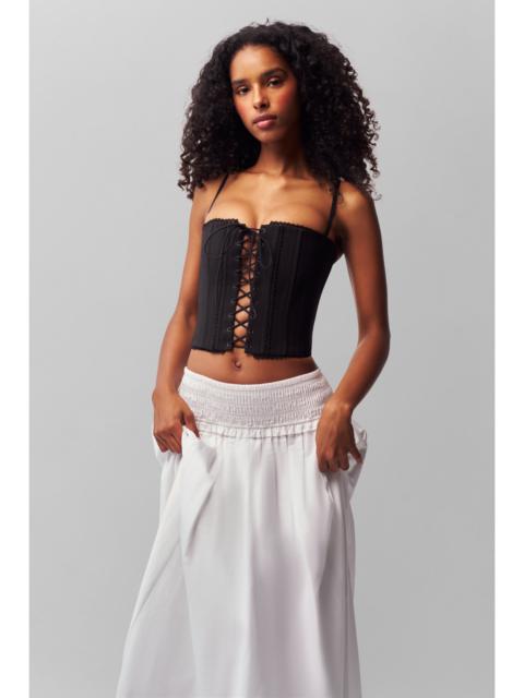 GUIZIO COTTON SCALLOP CORSET