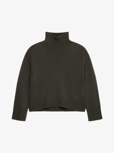 OVERSIZED TURTLENECK SWEATER IN CASHMERE