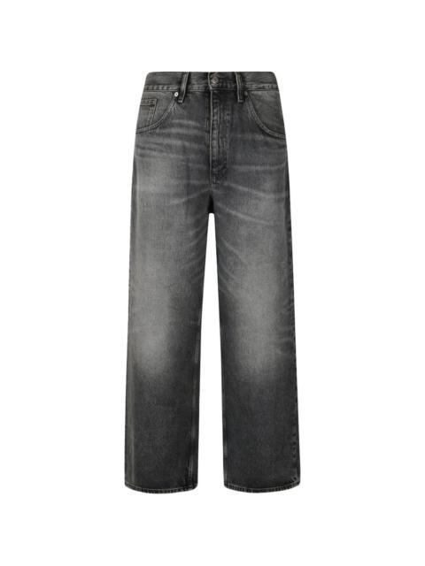 SUNFLOWER faded-effect denim jeans