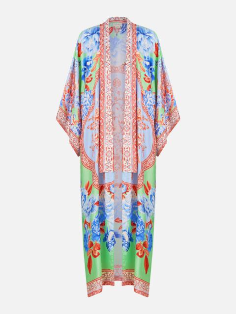 CAMILLA KIMONO LAYER WITH COLLAR