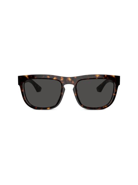 Burberry tortoise-shell square frame sunglasses