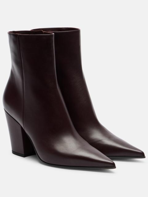 Gianvito Rossi Keinna leather ankle boots