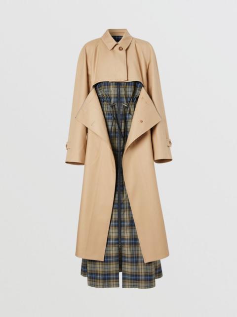Burberry Cotton Gabardine Reconstructed Car Coat