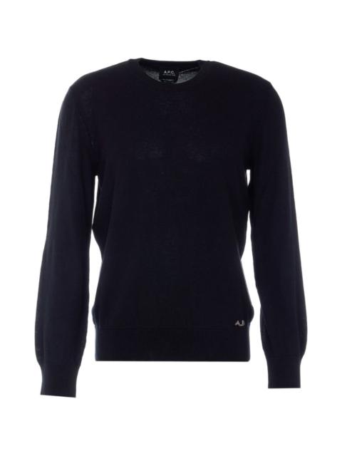 A.P.C. embroidered sweater