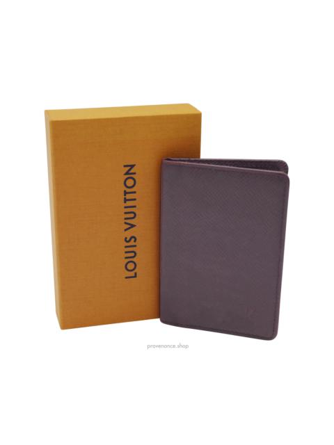 Louis Vuitton Slender Wallet - Taiga Acajou Leather