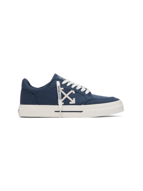 Off-White Blue Low Vulcanized Sneakers