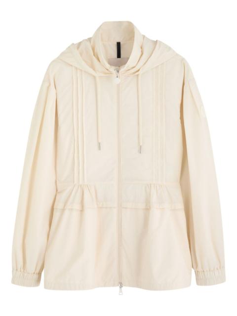 Moncler pleated hooded jacket
