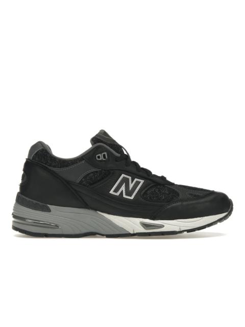 New Balance 991 MiUK Black Magnet Smoked Pearl