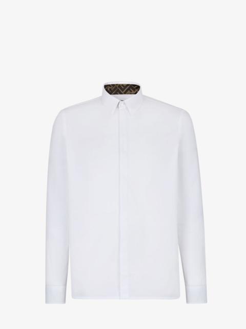 FENDI White cotton shirt