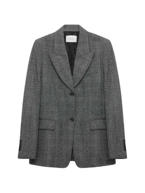 DOROTHEE SCHUMACHER glen-plaid peak-lapel blazer