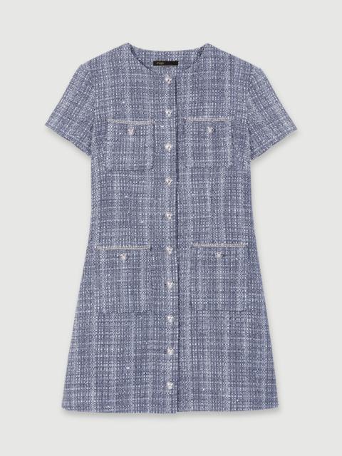 maje Tweed dress