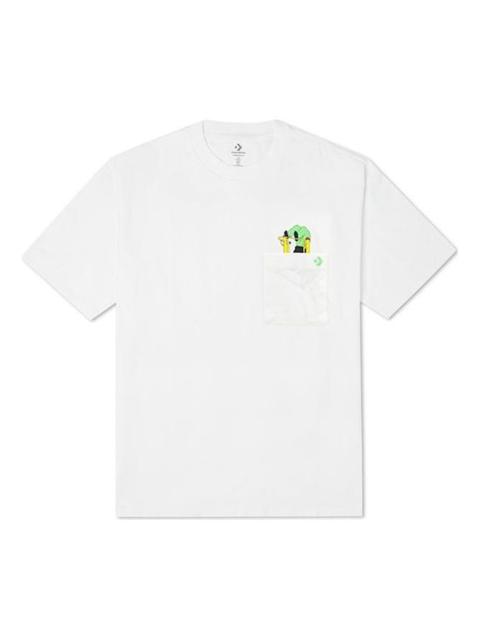 Converse Park Gym Graphic T-Shirt 'White' 10023150-A01