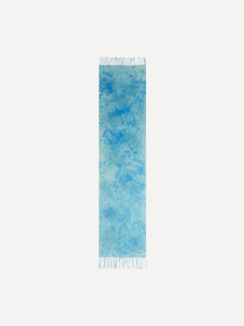 Tie-Dye Wool Scarf