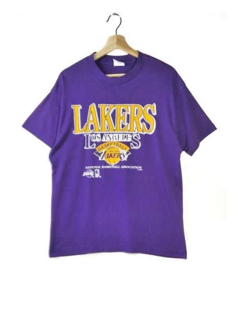 Other brands True Vintage!!1993 Lakers Los Angeles Big Logo Nba Tshirt