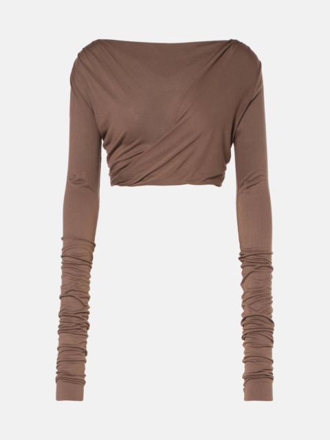 Rick Owens Jade crop top