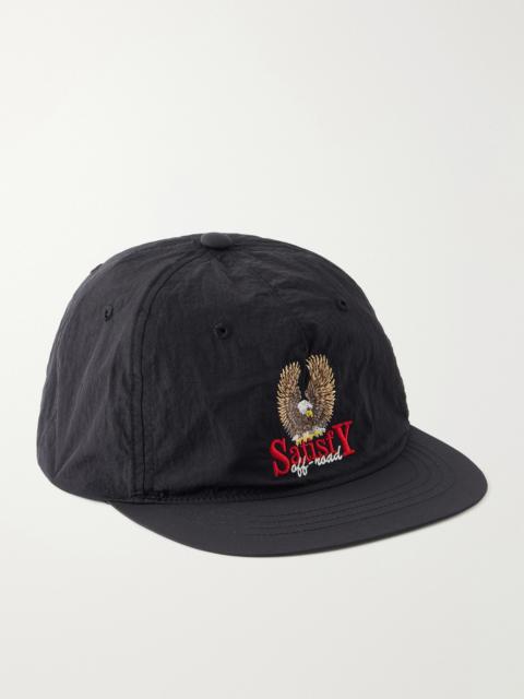 SATISFY Flitesilk Logo-Embroidered Panelled Shell Cap
