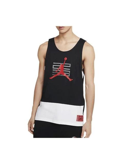 Jordan Men's Air Jordan Legacy AJ11 Printing Black Vest CW0846-010