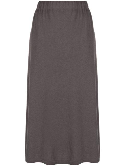 FABIANA FILIPPI ribbed-knit midi skirt