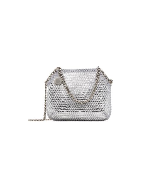 Silver Falabella Crystal Mesh Mini Bag