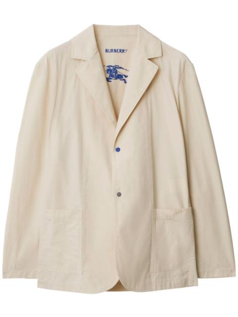 Burberry notched-lapel single-breasted blazer