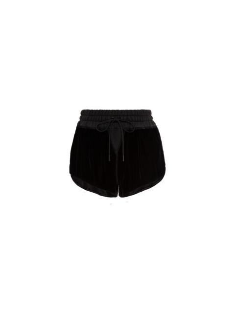 Miu Miu Velvet shorts