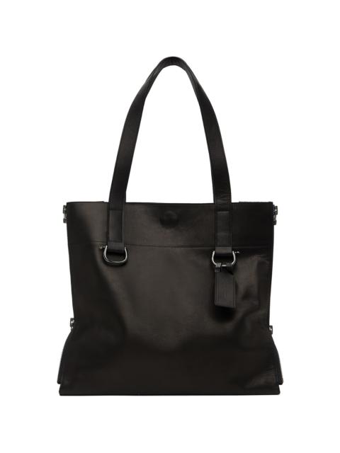 Yohji Yamamoto Black Zipper Tote