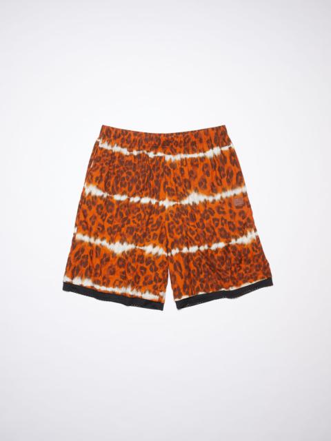 Acne Studios Casual shorts - Rust red/brown