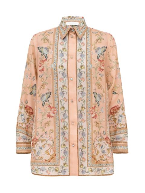 Zimmermann ROSELIGHT RELAXED SHIRT