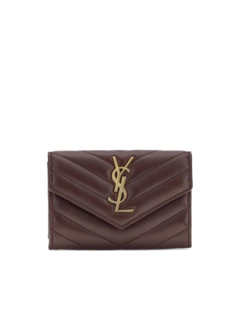 Cassandre quilted logo wallet