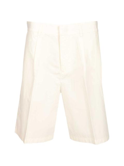 EMPORIO ARMANI poplin bermuda shorts