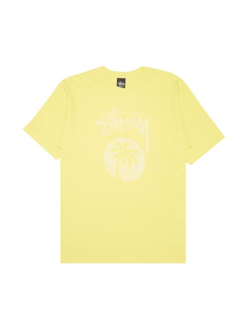 Stussy Stock Tone Tree Tee 'Yellow'