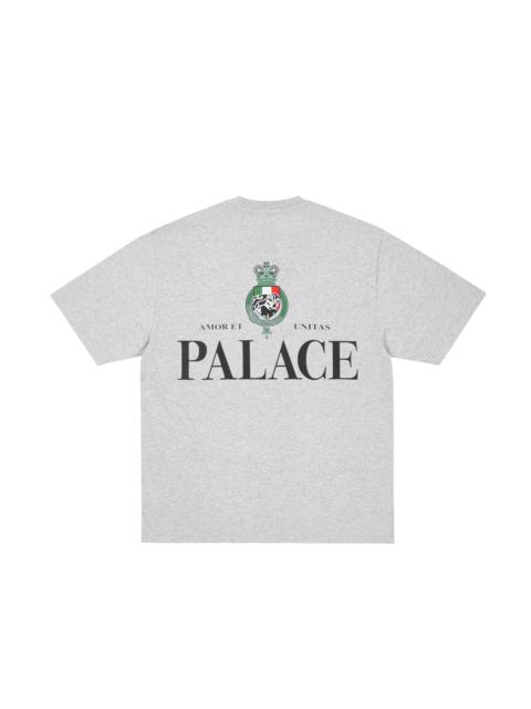 PALACE HEAVY CREST T-SHIRT GREY MARL