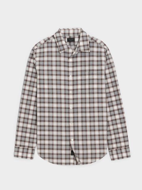 TODD SNYDER Cotton-Linen Sport Shirt