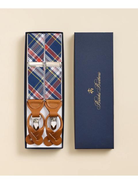 Brooks Brothers Madras Suspenders