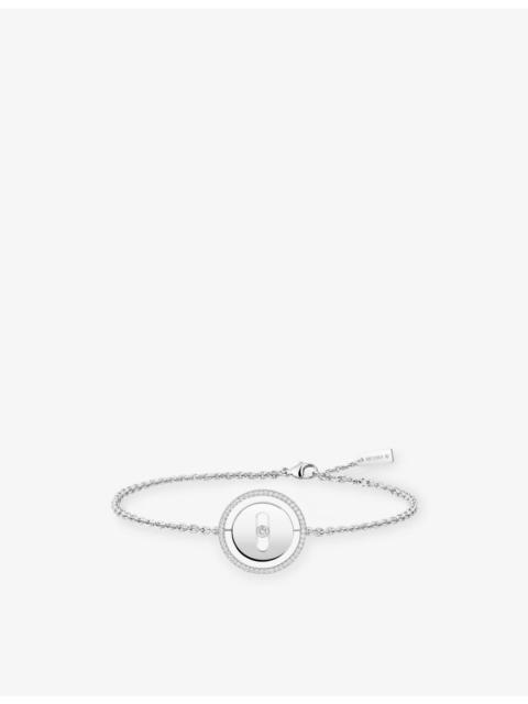 MESSIKA Lucky Move 18ct white-gold and diamond bracelet