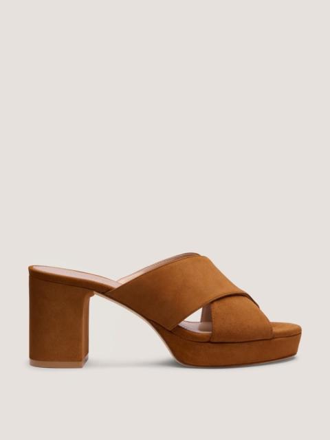 Stuart Weitzman DAYNA PLATFORM SLIDE SANDAL
