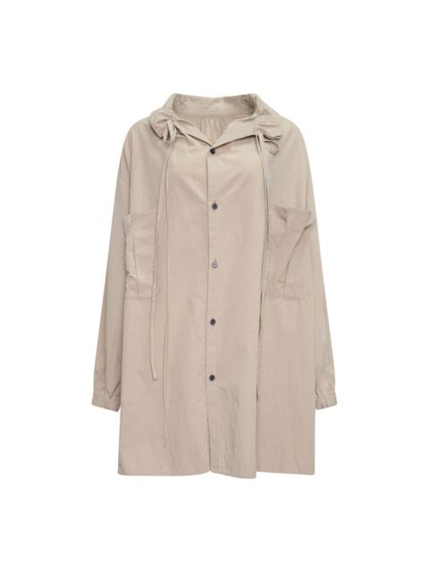 Y's Gather Collar Hooded Coat