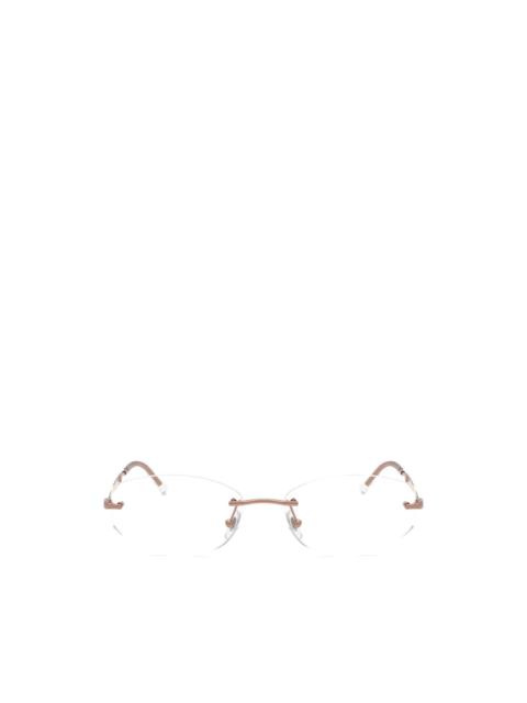 Ray-Ban RB3792V rimless geometric-frame glasses