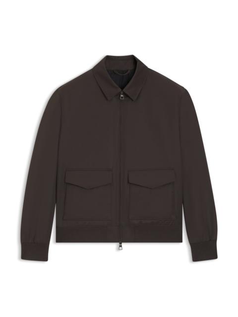 BOSS BECKHAM X BOSS JACKET IN WATER-REPELLENT TWILL