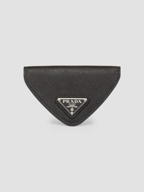 Prada Women's Saffiano Leather Coin Purse - Black