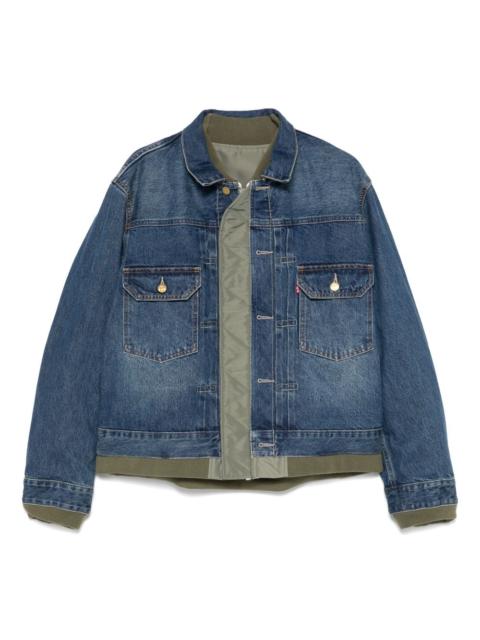 sacai denim jacket