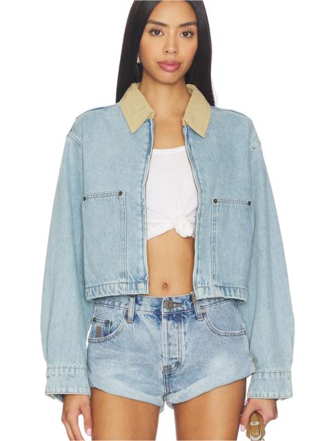 BLANKNYC Cropped Denim Jacket