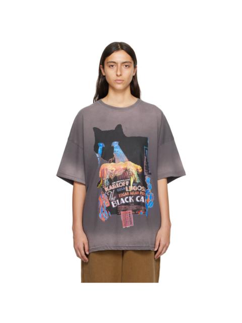 We11done Gray Cat T-Shirt