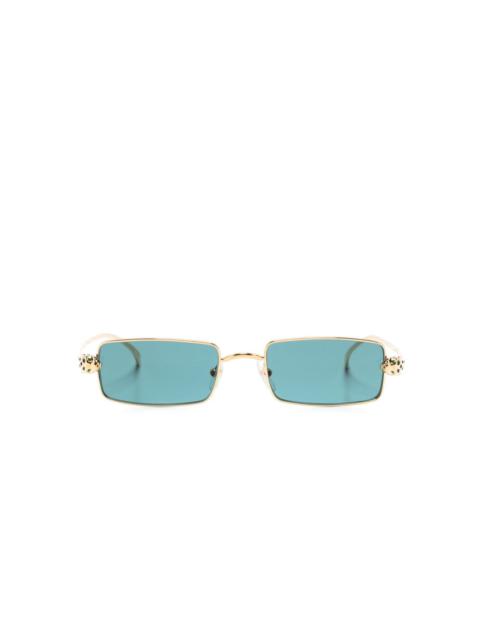 Cartier rectangle-frame sunglasses