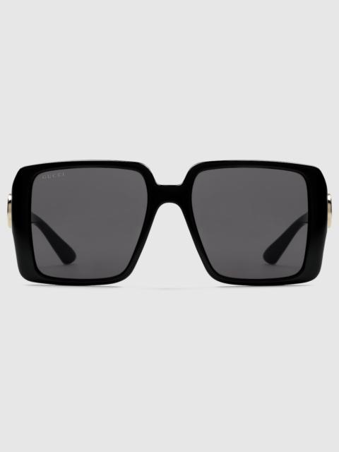 Square frame sunglasses