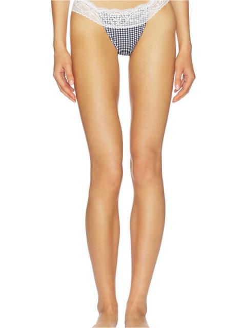 Frankies Bikinis Lea Cotton Bottom