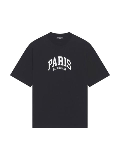 Balenciaga Cities Paris T-Shirt Medium Fit 'Black'