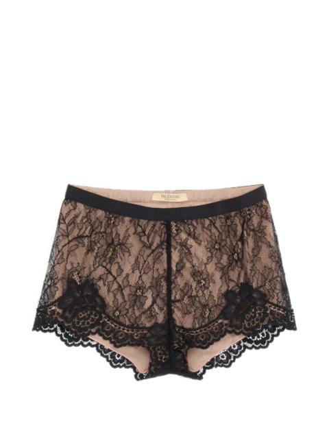 Valentino lace culottes