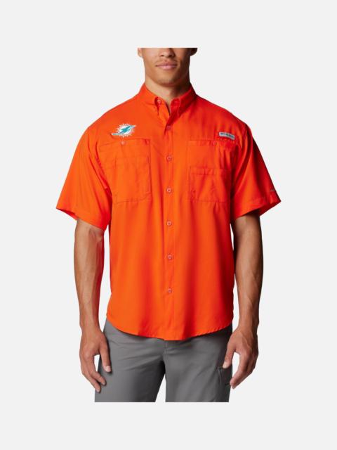 Columbia Men's PFG Tamiami Short Sleeve Shirt - Miami Dolphins