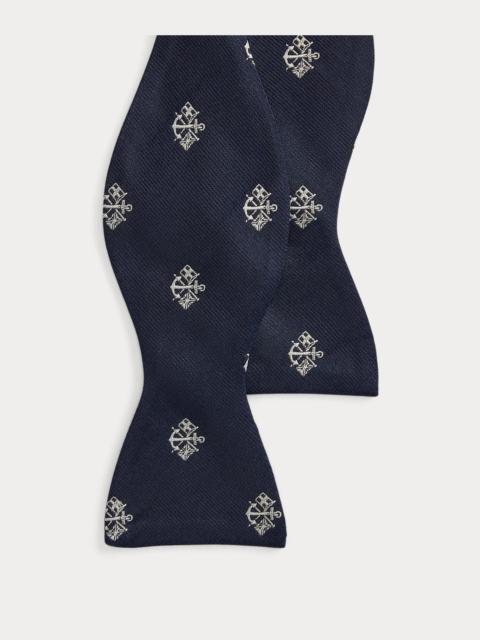 Polo Ralph Lauren Anchor-Patterned Silk Repp Bow Tie
